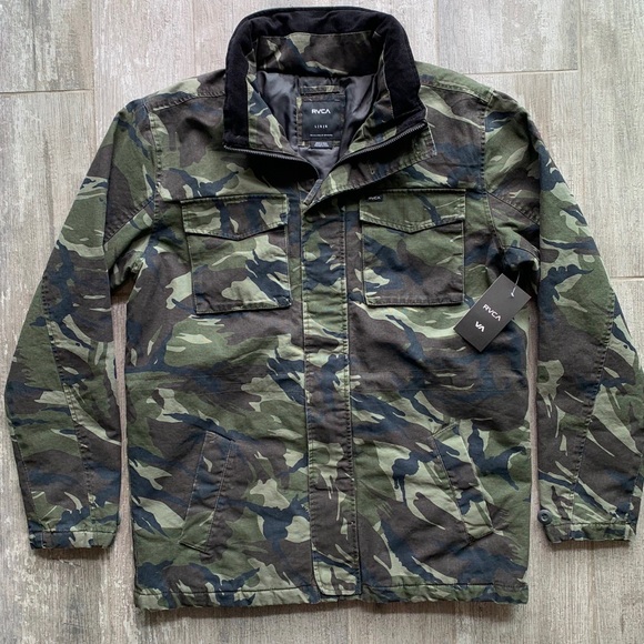 🔥🔥RVCA - EMBROIDERED FIELD CANVAS COAT🔥🔥 - Picture 5 of 10